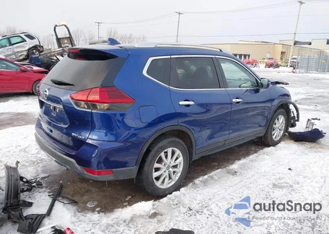 2018 Nissan Rogue Sv из США, поврежденный, VIN 5N1AT2MVXJC801429